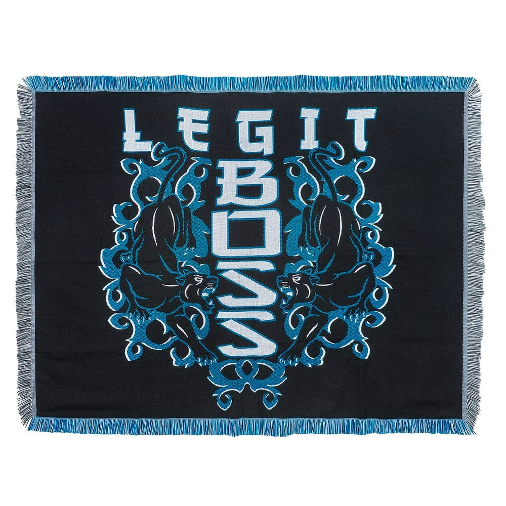 Official WWE Authentic Sasha Banks "The Legit Boss" Tapestry Blanket