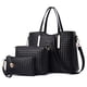thumbnail image 1 of Bolso de mano de gran capacidad para mujer con bolso para madre y bolso de gran capacidad de un solo hombro de cuero artificial, 1 of 5