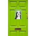 thumbnail image 2 of Bearded Collie St. Patricks Day Shamrock Portrait Wall or Door Hanging Prints, 2 of 2