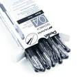 thumbnail image 3 of Pentel Arts Hybrid Technica 0.4 mm Pen, Ultra Fine Point, Black Ink, Box of 12 (KN104-A), 3 of 8