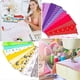 thumbnail image 2 of 35pcs Bright Color Cotton Fabric Fashion Printing Fabrics For Patchwork Handmade Sewing Material, 2 of 5