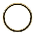 thumbnail image 2 of 10k Yellow Gold Half Round 2.5mm Comfort-fit Lightweight Half Round Comfort-Fit Light Band Size 8 Ring for Women and Men, 2 of 2