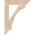thumbnail image 3 of Ekena Millwork 5 1/2"W x 34"D x 46"H Legacy Traditional Smooth Bracket, Douglas Fir, 3 of 4