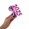 thumbnail image 3 of HINTRMENT New Year Party Eyeglasses Rosy Lightweight Pc Material Photo Booth Accessory, 3 of 6