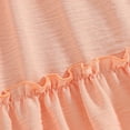 thumbnail image 7 of Gunia Girls Summer Dresses Sleeveless Floral 3D Tiered Ruffle Boho Style Dress Orange Dresses For Girls For Toddler Littie Kids Teen 3-10 Years, 7 of 7