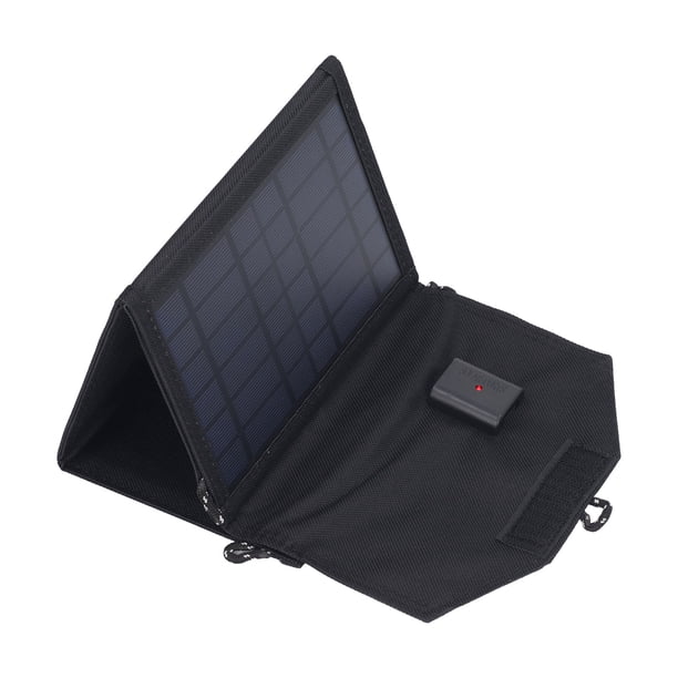 Cargador De Panel Solar Kit De Cargador De Panel Solar De 10,5 W Salida USB De 5 V Paquete De Batería De Celda Plegable Portátil Módulo De Polisilicio Solar Con 3 Tableros Para Cámara De Teléfono