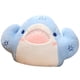 thumbnail image 1 of KAKOWELY Cojín decorativo de peluche con forma de tiburón para sofá cama y sillón, 1 of 5