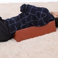 thumbnail image 4 of Bed Wedge Pillow for Back & Lumbar Support Waterproof PU Leather Leg Elevator, 4 of 8