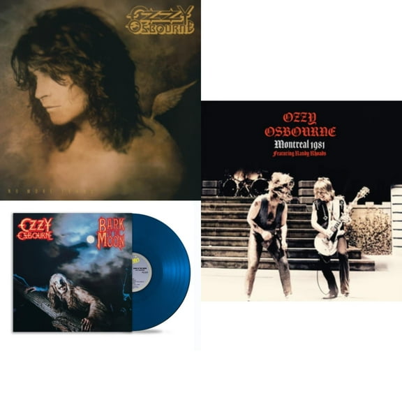 No More Tears (2LP) & Bark At The Moon (40Th Anniversary) (Translucent Cobalt Blue LP Vinyl) & Montreal