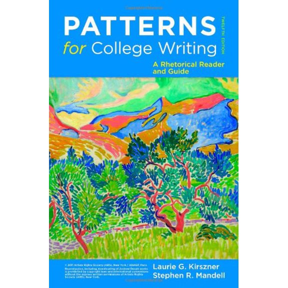 Pre-Owned Patterns for College Writing: A Rhetorical Reader and Guide Paperback