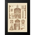 thumbnail image 2 of Buhlmann, J. 11x14 Black Modern Framed Museum Art Print Titled - Domical Vaulting of the Renaissance, 2 of 5