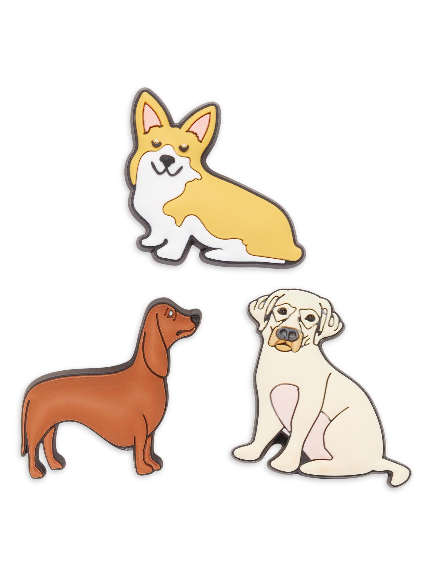 Crocs Jibbitz Trendy Dog 3Pack