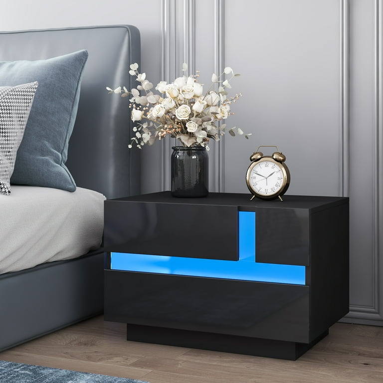 Light up sales night stand