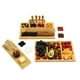 thumbnail image 4 of Juego de bandejas para quesos Charcuterie Board con cuchillos, pizarras y tazones, 4 of 8