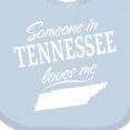 thumbnail image 4 of Inktastic Someone in Tennessee Loves Me Boys or Girls Baby Bib, 4 of 4