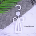 thumbnail image 2 of 10PCS Sandal Display Hangers Shoe Hangers Retail Shoe Drying Rack Shelf Shoe Display Hooks Plastic Shoes Hangers Slippers Hanging Rack, 2 of 6