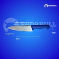 thumbnail image 4 of Cuchillo Chef 8 pulgadas Shorbull Acero Inoxidable Mango Ergonómico Color Azul, 4 of 8