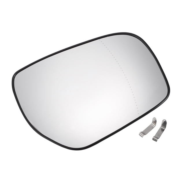 Reemplazo de vidrio de espejo retrovisor derecho del lado del pasajero, calefaccionado, vidrio blanco, ajuste para Renault Koleos 12-14