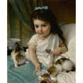 thumbnail image 3 of Émile Munier 15x17 Black Modern Framed Museum Art Print Titled - The Morning Meal (1880), 3 of 5