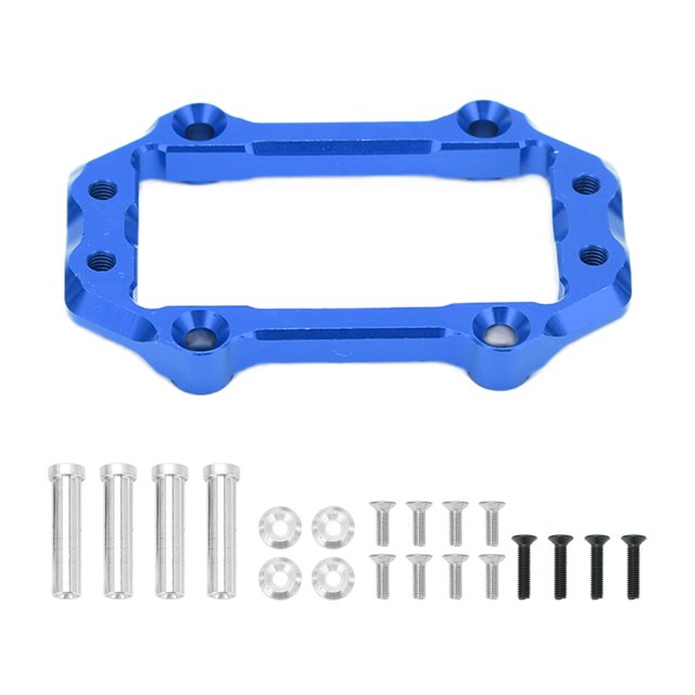 Juego de montaje de servo de dirección, soporte de montaje de servo de dirección de aleación de aluminio para coches Arrma Kraton 1/8 RC