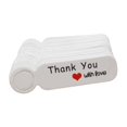 thumbnail image 2 of 100Pcs Hanging Tags Paper Tags with Hole for Clothing Retail Valentine's Thank You, 2 of 9