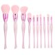 thumbnail image 1 of Juego de brochas cosméticas, juego de 10 brochas de maquillaje, brochas para polvos sueltos, juego de brochas de belleza, funcionalidad de alta precisión, 1 of 8
