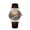 Brown, variant on 42MM Men's Tourbillon Mechanical Watch, CNC Guilloche Dial Stainless Steel 5Bar Waterproof Sport Business Wristwatch