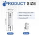 thumbnail image 2 of Uxcell 10pcs 6A 250V Fusible de Cerámica de Rápida Fusión, Fusibles de Cartucho de 6Amperios de Rápida Fusión 5x20mm con 20pcs Clips, 2 of 6