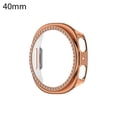 thumbnail image 1 of Pour Galaxy Watch 8 40 mm Rangée Simple - Demi-Couverture en Losanges, 1 of 7