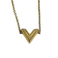 thumbnail image 5 of Pre-Owned Louis Vuitton Essential V Metal Bracelet M61084 Gold (Fair), 5 of 10