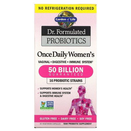 Garden of Life Dr. Formulated Probiotics Once Daily Women's Shelf Stable 30 Capsules