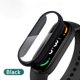 thumbnail image 3 of Funda protectora de pantalla 2 en 1 para Xiaomi Mi Band 9, 8, 7, 6, 5, 4, 3, funda y película, cobertura total, para Mi Band 6, 7, 5, 4 y NFC, 3 of 5