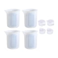 thumbnail image 1 of simhoa Silicone Measuring Cups Kit Epoxy Jewelry Casting Tools Kit Reusable Mixing Cup 8PCS, 1 of 8
