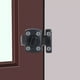 thumbnail image 2 of Pestillo de seguridad grueso para el hogar, antirrobo, de aleación de zinc, para puerta, ventana, armario, color negro, 2 of 14