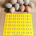 thumbnail image 1 of Soporte de Plástico para Huevos de Transporte de Larga Distancia de 30 Rejillas, Bandeja de Incubación, Contenedor de Huevos, Transferencia de Paletas Amarillo Yinane Caja de almacenamiento de huevos, 1 of 7