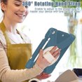 thumbnail image 3 of Caso para iPad 9th/8th/7th Generation 10.2 '', caja a prueba de golpes con correa y soporte de mano giratoria de 360 °, correa para el hombro Ikkle ipad 10.2（2019/2020/2021）, 3 of 10