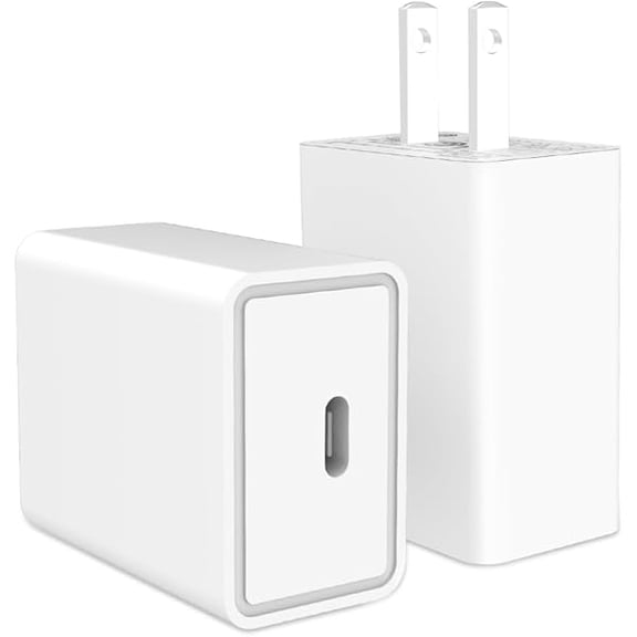 xixishop UL Certified- USB C Wall Charger, 20W Fast Charger Block, Type C PD Power Delivery Charging Block Plug, USB C Wall Charger Adapter