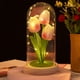 thumbnail image 5 of Lámparas para Dormitorios Luz Nocturna de Tulipán Luz de Tulipán Hecha a Mano Lámpara de Mesa de Dormitorio de Flores Inteligentes Luz de la Atmósfera Niños Niñas Lámparas de Mesa de Pareja para Dormi, 5 of 7