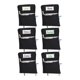 thumbnail image 1 of 6Pcs Chair Storage Pocket Chair Bag Chair Pockets for Classrooms Student Chair Pockets Chair Organizer with Name Tag, 1 of 4