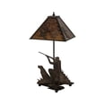 thumbnail image 2 of Meyda Tiffany 50402 Hunting Lodge Table Lamp From The Ducks In Flight Collection - Copper, 2 of 3