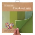 thumbnail image 2 of Frosted Craft Tissue Paper 12"X12" 20/Pkg-Succulent-Greens, 2 of 2