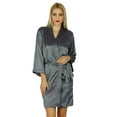 thumbnail image 1 of Bimba Women Bridesmaid Robe Floral Short Cotton Getting Ready Robes, 1 of 7