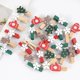 thumbnail image 3 of Clips de madera de Navidad para decoración del hogar, Clip de pared para foto de fiesta de año nuevo, adornos navideños DIY, árbol de Navidad, clavijas de copo de nieve, 20 piezas, 3 of 4
