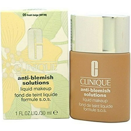 Anti-Blemish Solutions Liquid Makeup#05 Fresh Beige(MF/M)-Dry Comb. To Oily Skin by Clinique for Women, 1