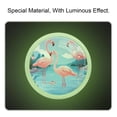 thumbnail image 2 of Flamingo Fluorescent Drawer Pulls - Round 4-Pack Glow-in-the-Dark Knobs for Cabinets, Wardrobes, and Dressers - Kitchen Hardware and Dresser Handles, 2 of 6