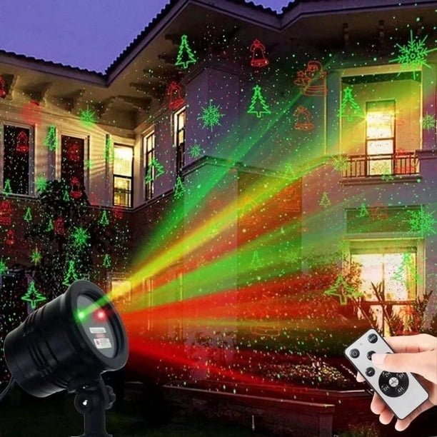 Proyector de luces navideñas itoeo Outdoor con control remoto RF