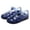 A-Dark Blue, variant on Fridja Toddler Sandles Girls Jelly Sandals Rubber Sole Closed Toe Princess Flat Summer Shoes for 1-4 Years Old Kids