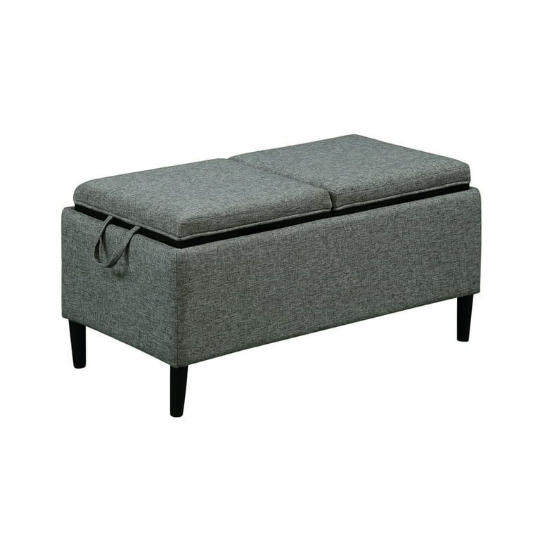 Convenience Concepts Designs4Comfort Magnolia Storage Ottoman with  