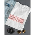 thumbnail image 3 of Abcdefemme French Women White T-Shirt, Female Medium, 3 of 4