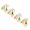 Gold, variant on Xirurus 4pcs Automatic Candle Extinguisher Wick Flame Snuffer Set, Stainless Steel Fire Extinguisher, Safely Put Out Candle Flames for Home Decor (Silver) - 2.36 inches / 6 cm